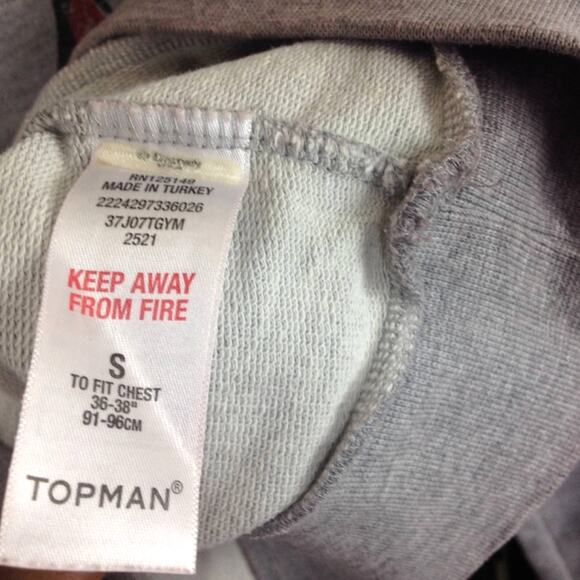 Disney Ink & Paint  Topman Mickey Mouse Long Sleeve Sweatshirt Gray Small - Picture 3 of 7